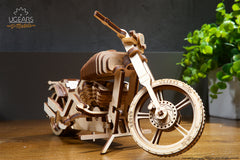UGEARS Bike DIY Kit gift-ready box appeals to collectors and enthusiasts.