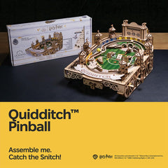UGEARS Quidditch pinball storage chest keeps game balls organized