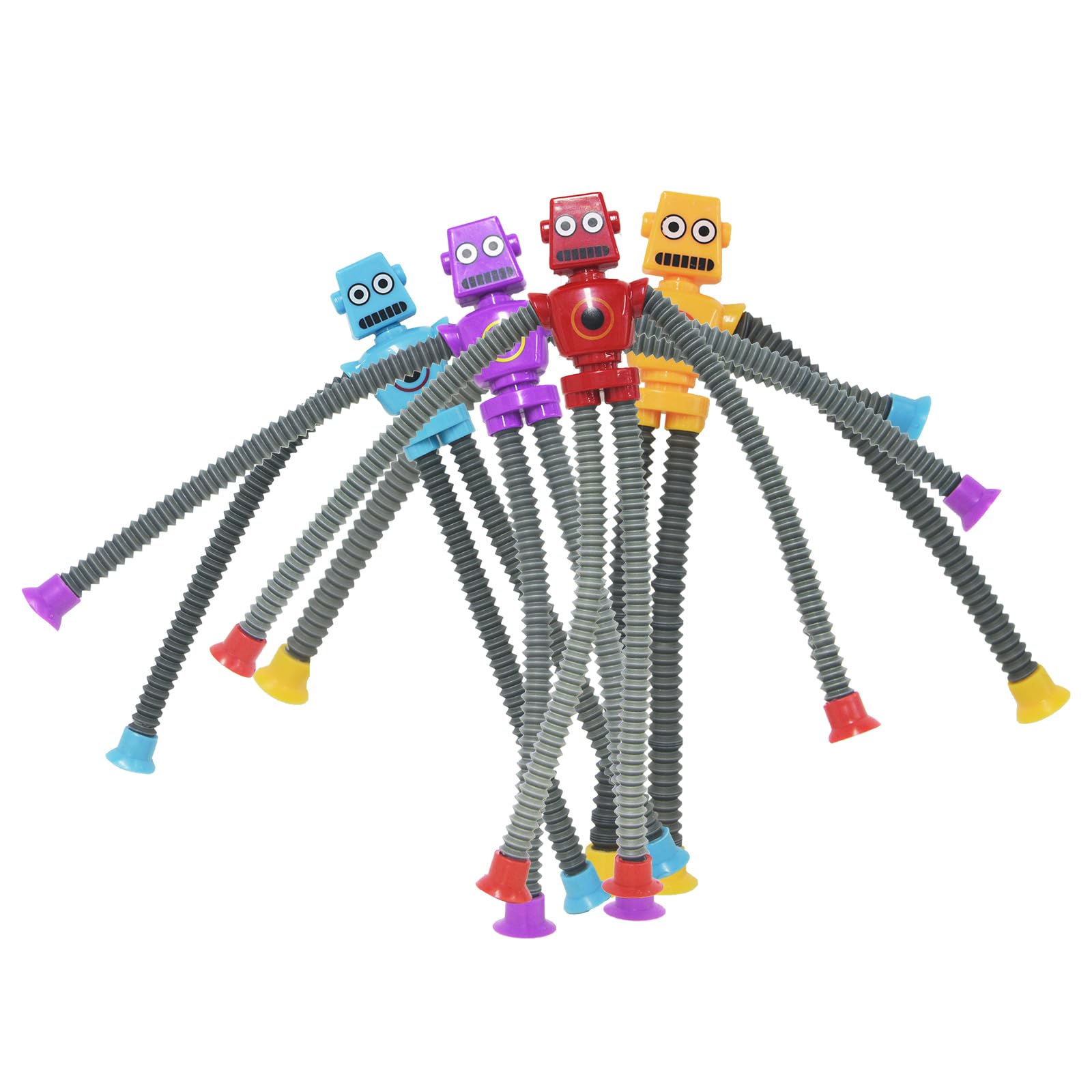 UGJ Robot Pop Tube 4-piece set ready for gifting and varied play