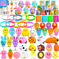 U-Goforst Easter slap bracelets 12pc for festive egg hunts and party favors.