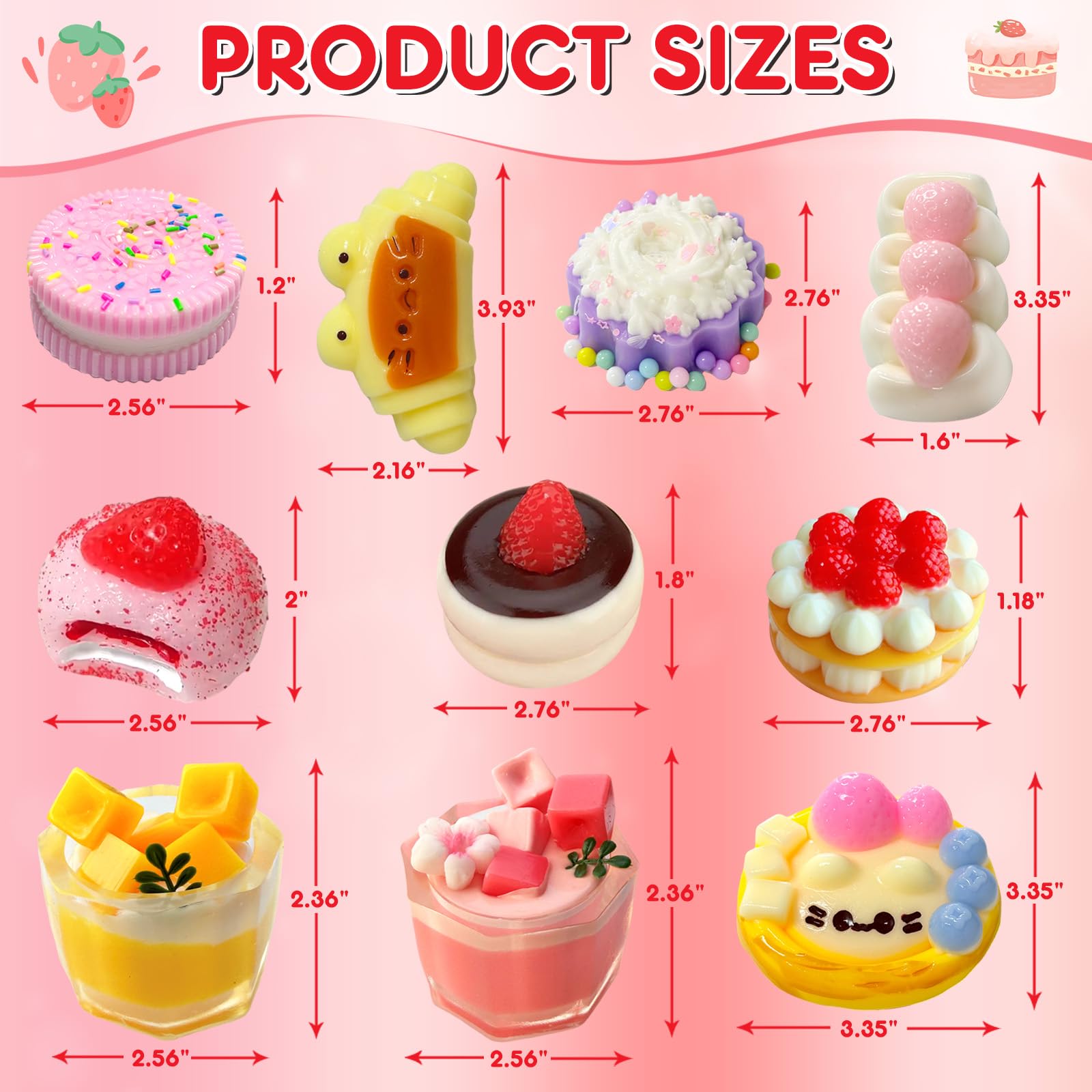 UGRASEA Taba Squishy purple cupcake for sensory fun and concentration.