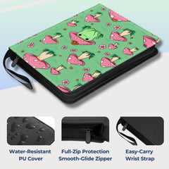 UGYAZX zippered travel case keeps cards secure during transit