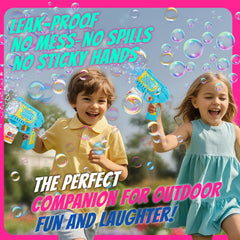 UGYWI lightweight, easy-grip bubble guns for small hands