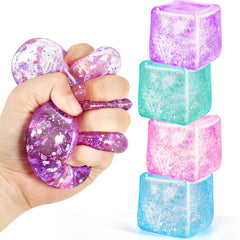 UGYWI squishy cube with bright colors for tactile play and focus.