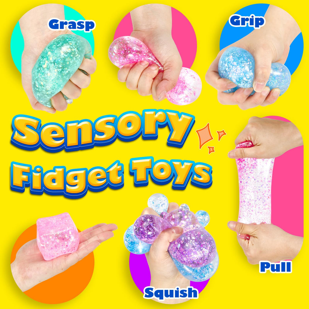 UGYWI squishy cube 4-pack, versatile gift for all ages.