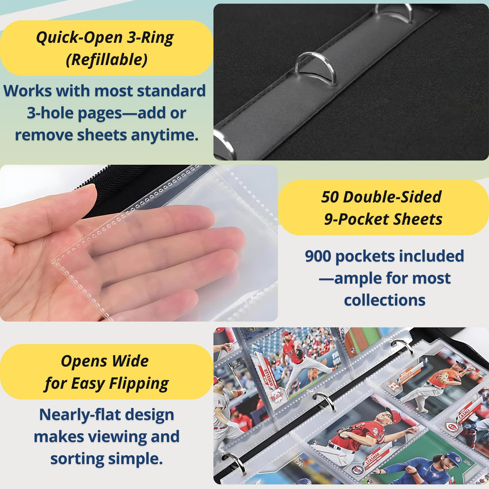 UGYAZX water-resistant PU cover keeps cards safe on the go