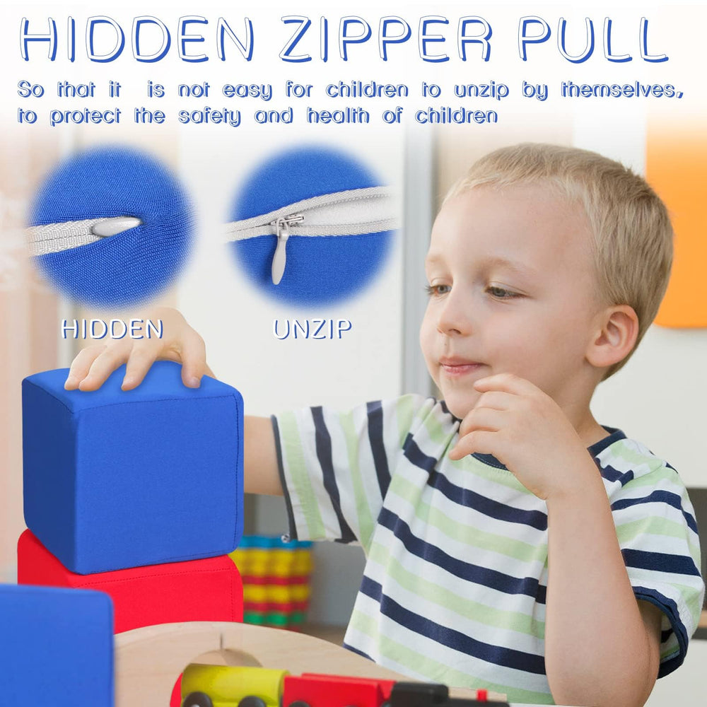 UHAPPYEE foam blocks removable washable cover for easy cleaning