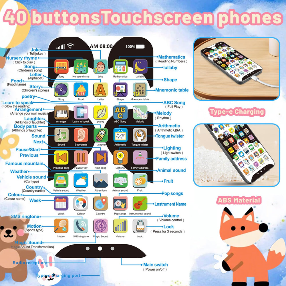 Gift-ready Uibyt Kids Phone ideal for birthdays and holidays