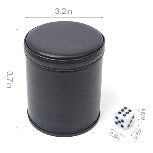 Uieauy 6-dice set included for quick, ready-to-play Yahtzee sessions.