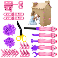 Uieeone cardboard cutter for kids toolset with safe blades for creative play