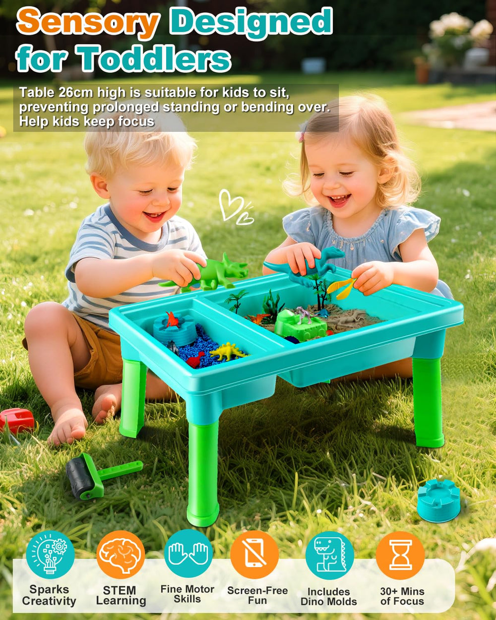 Uiopy Sandbox Kit castle mold sparks story driven play and collaboration.