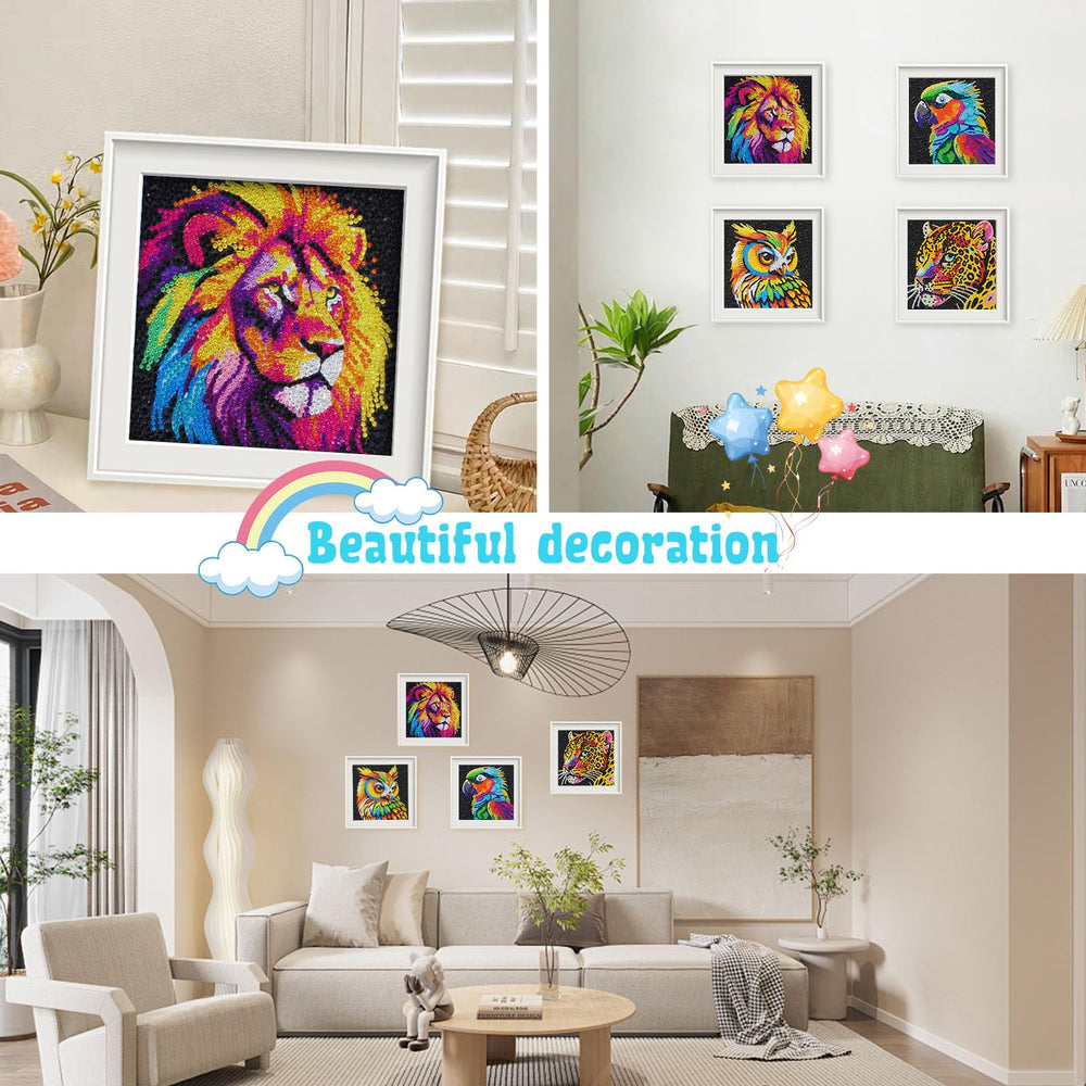 UiSdfuy Diamond Art Eagle canvas shimmering details for beginners