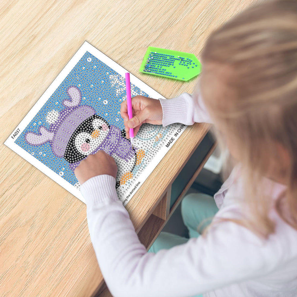 UiSdfuy bird motif diamond art kit brightens classrooms and home desks