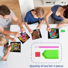UiSdfuy Diamond Art Kit Parrot Canvas with vibrant tones and lifelike detail