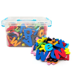 UJL classroom magnetic letters 238-piece set for hands-on spelling practice.