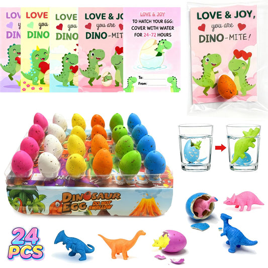 UJZJPEX dinosaur eggs close-up, ideal for classroom valentines gifts and wow-factor.