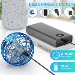 Uladis Flying Orb Ball hand-controlled action for dynamic play.