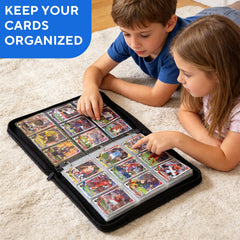 ULLTOON organized binder pages for efficient card collection.