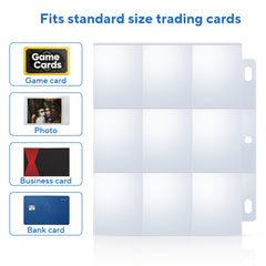 ULLTOON standard 2.5 by 3.5 inch cards fit.