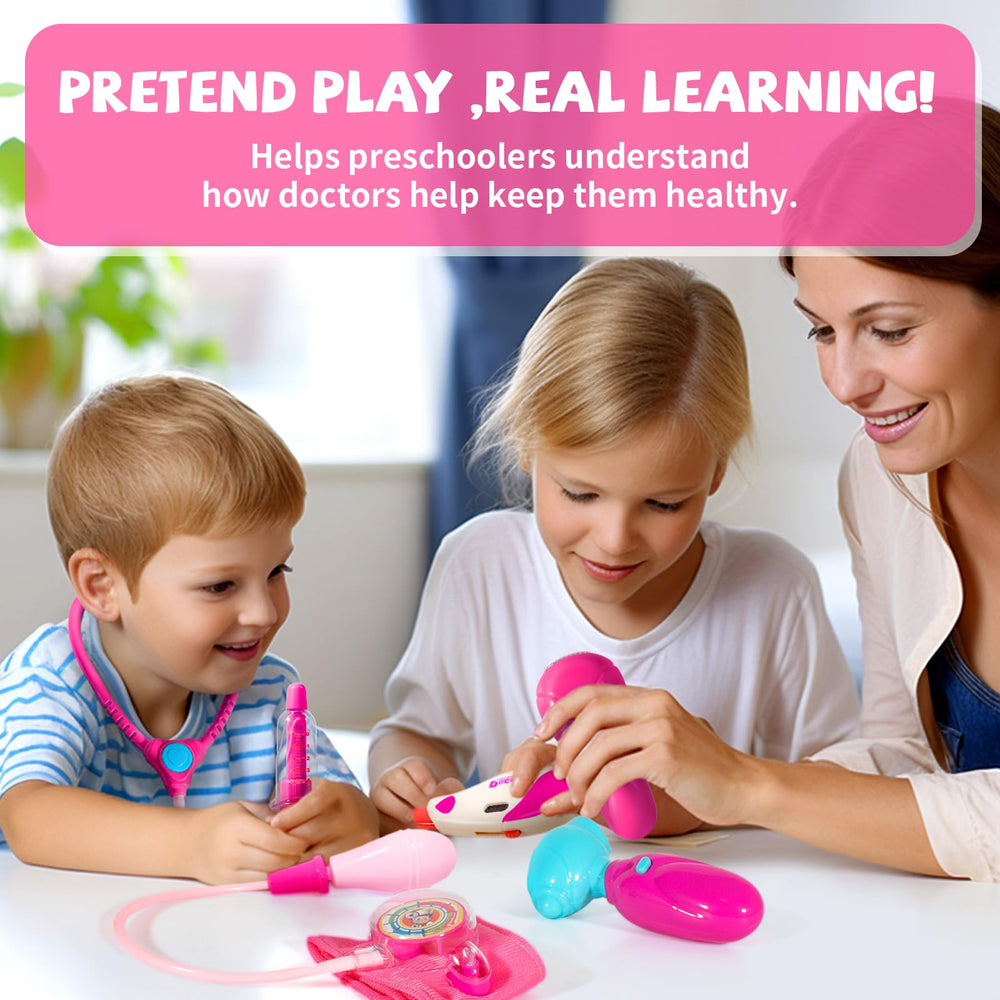 ULOVEME Doctor Kit carrying bag for organized play on the go