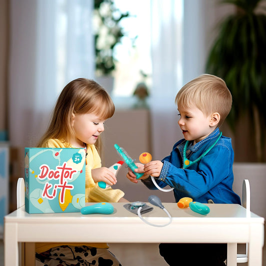 ULOVEME blood pressure cuff for kids simulates checks in role-play