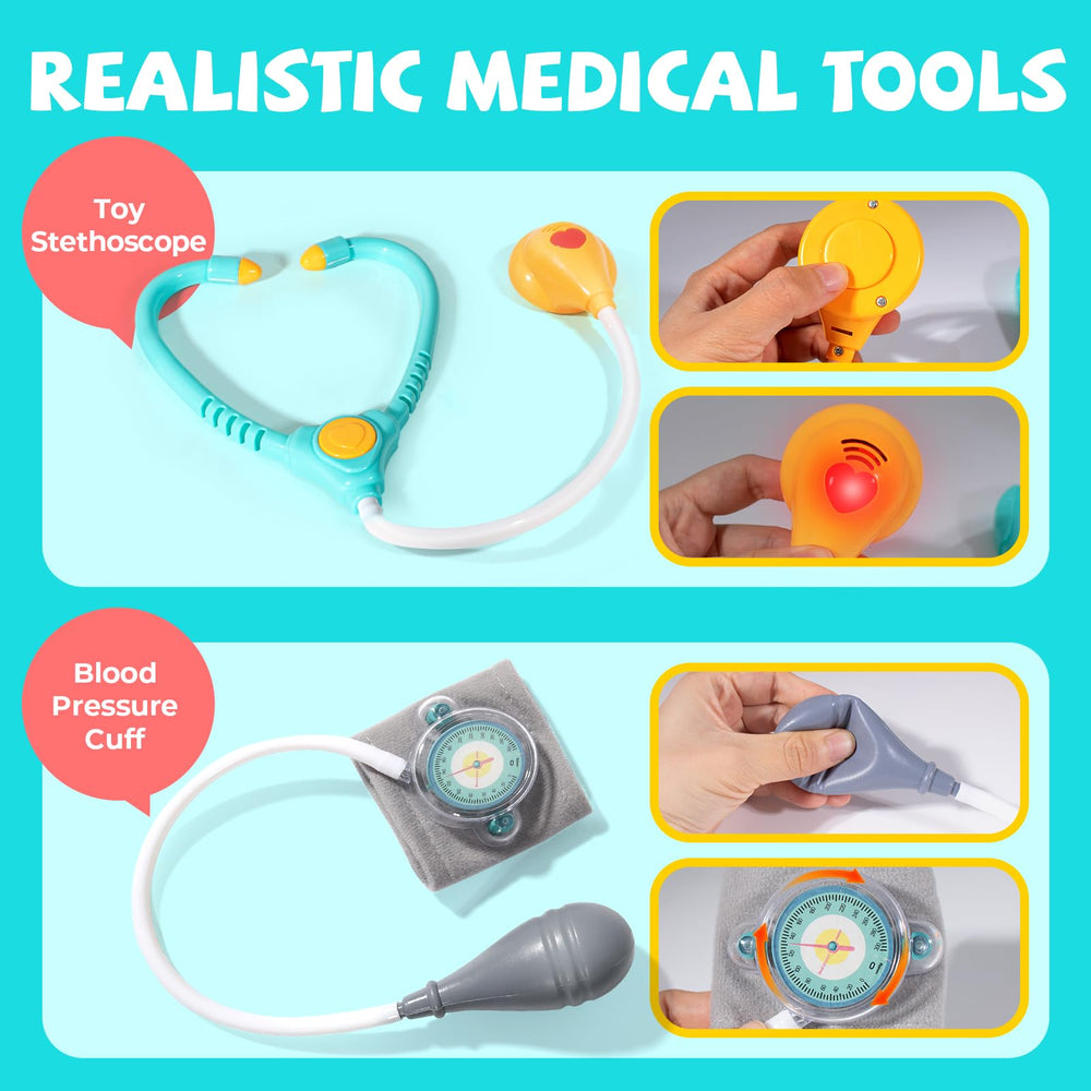 ULOVEME thermometer toy with safe, bright display for exams