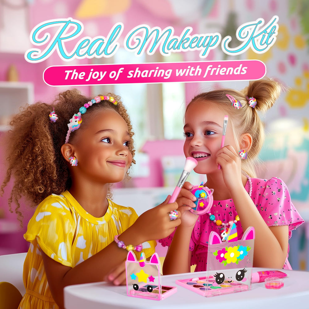 ULOVEME Gift-ready unicorn makeup kit for birthdays and holidays.