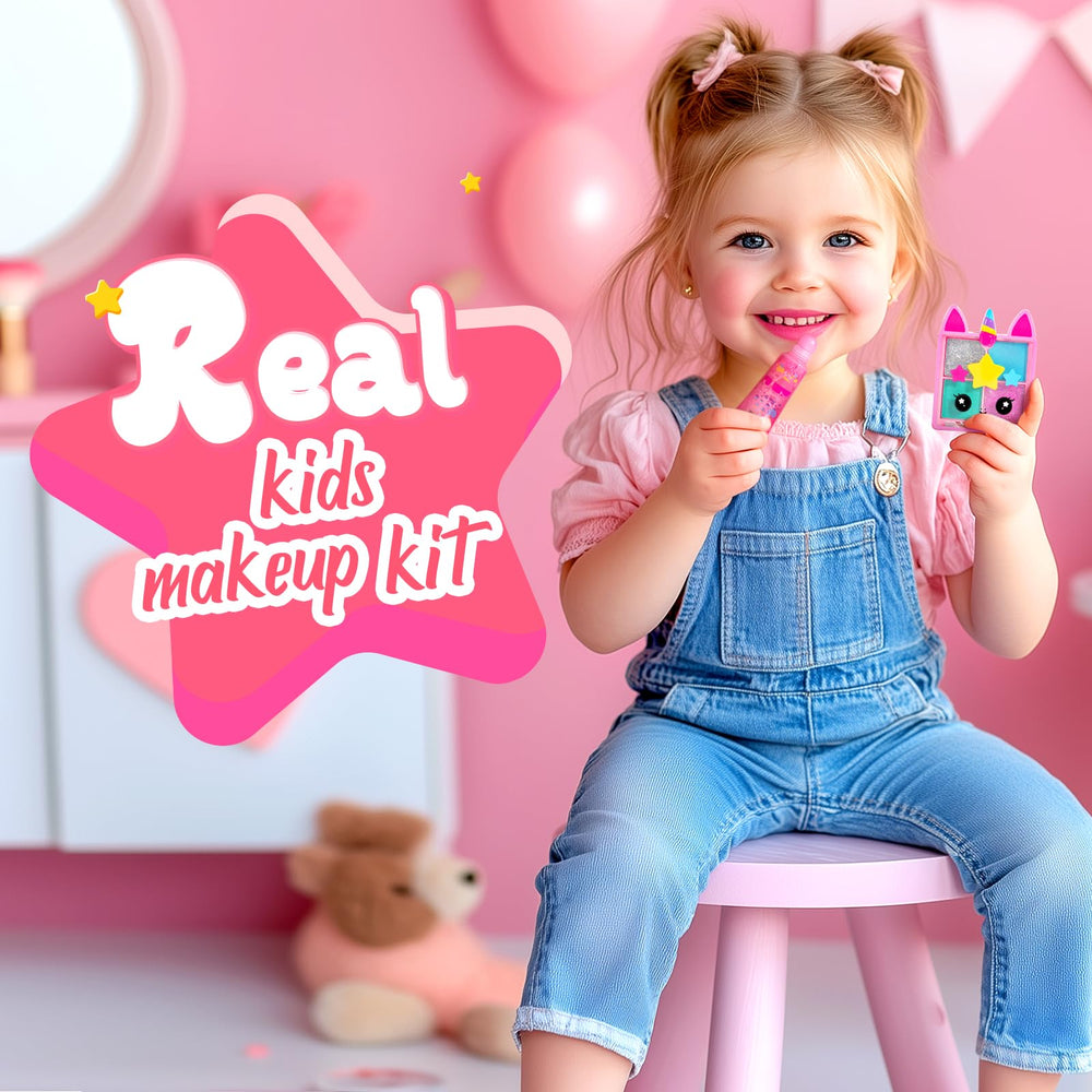 ULOVEME girls applying makeup during playtime encouraging imagination and social interaction