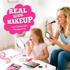 ULOVEME kids makeup colors case for safe, imaginative play