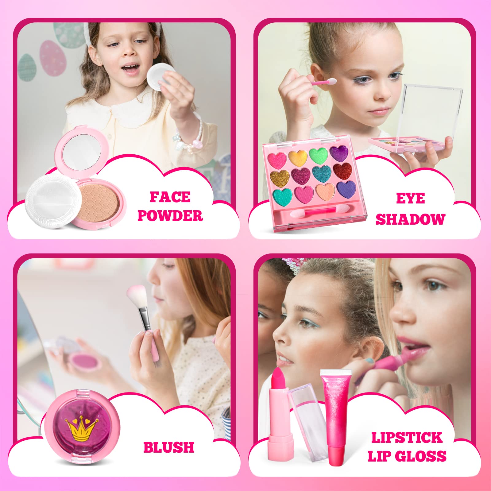 ULOVEME parent guide included with tips for makeup basics