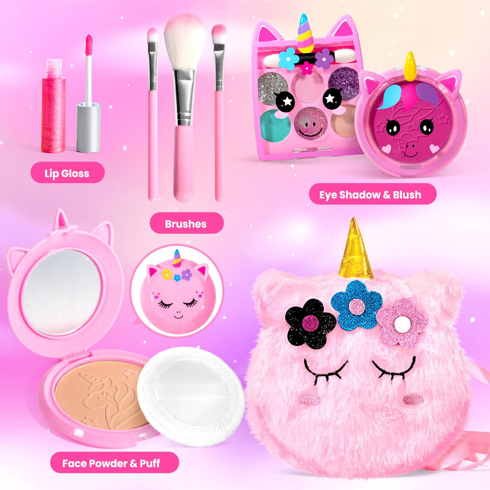 ULOVEME pink coin purse detail complements the set and storage