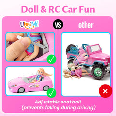 ULOVEME simple joystick makes driving easy for small hands.