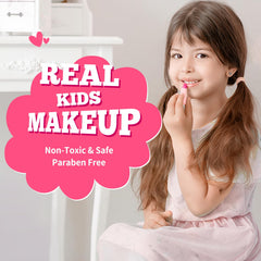 ULOVEME Umicorn makeup brushes and tools shown for easy pretend application.