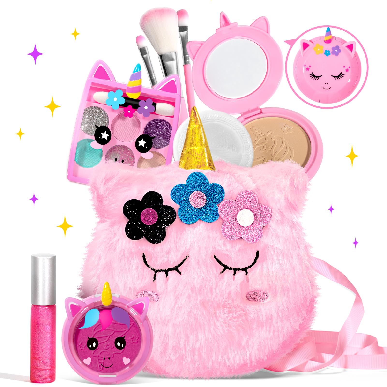 ULOVEME Unicorn Makeup Kit packaging designed for gifting and imaginative play.
