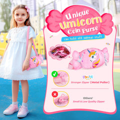 ULOVEME unicorn-themed makeup brush set inspires creative pretend beauty sessions