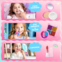 ULOVEME Unicorn Makeup Kit safety-tested colors for kid-friendly skincare