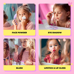 ULOVEME washable blush and lip colors, no staining on skin or fabrics.