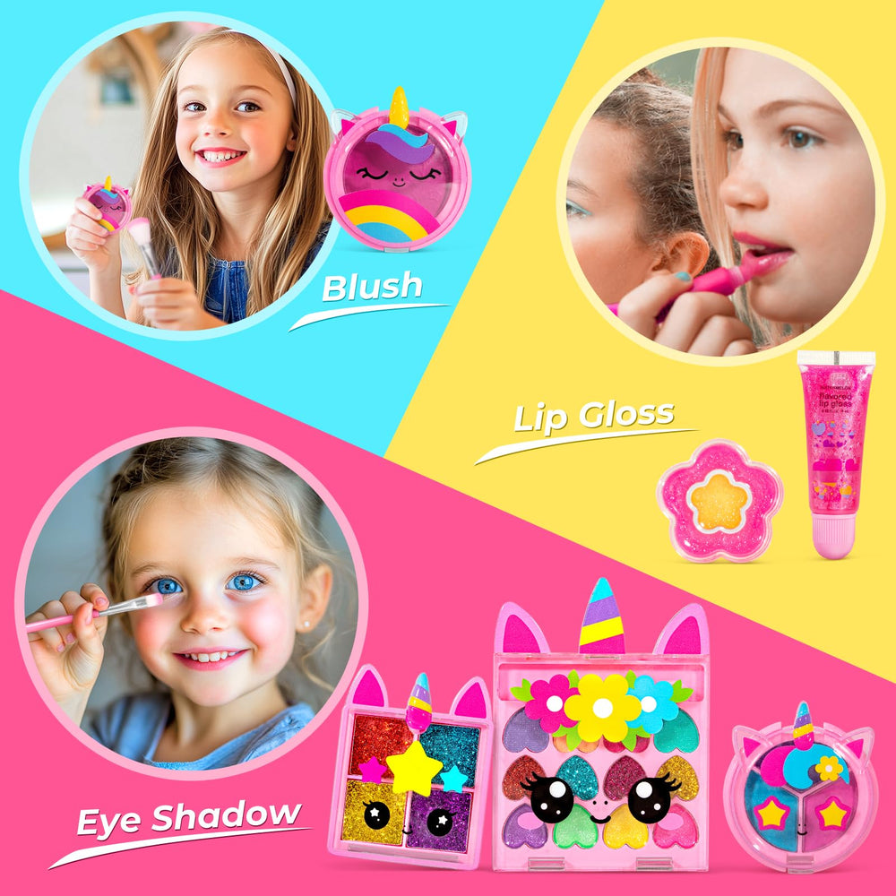 ULOVEME Washable makeup cleans with water, no remover needed.