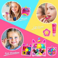 ULOVEME Washable makeup cleans with water, no remover needed.