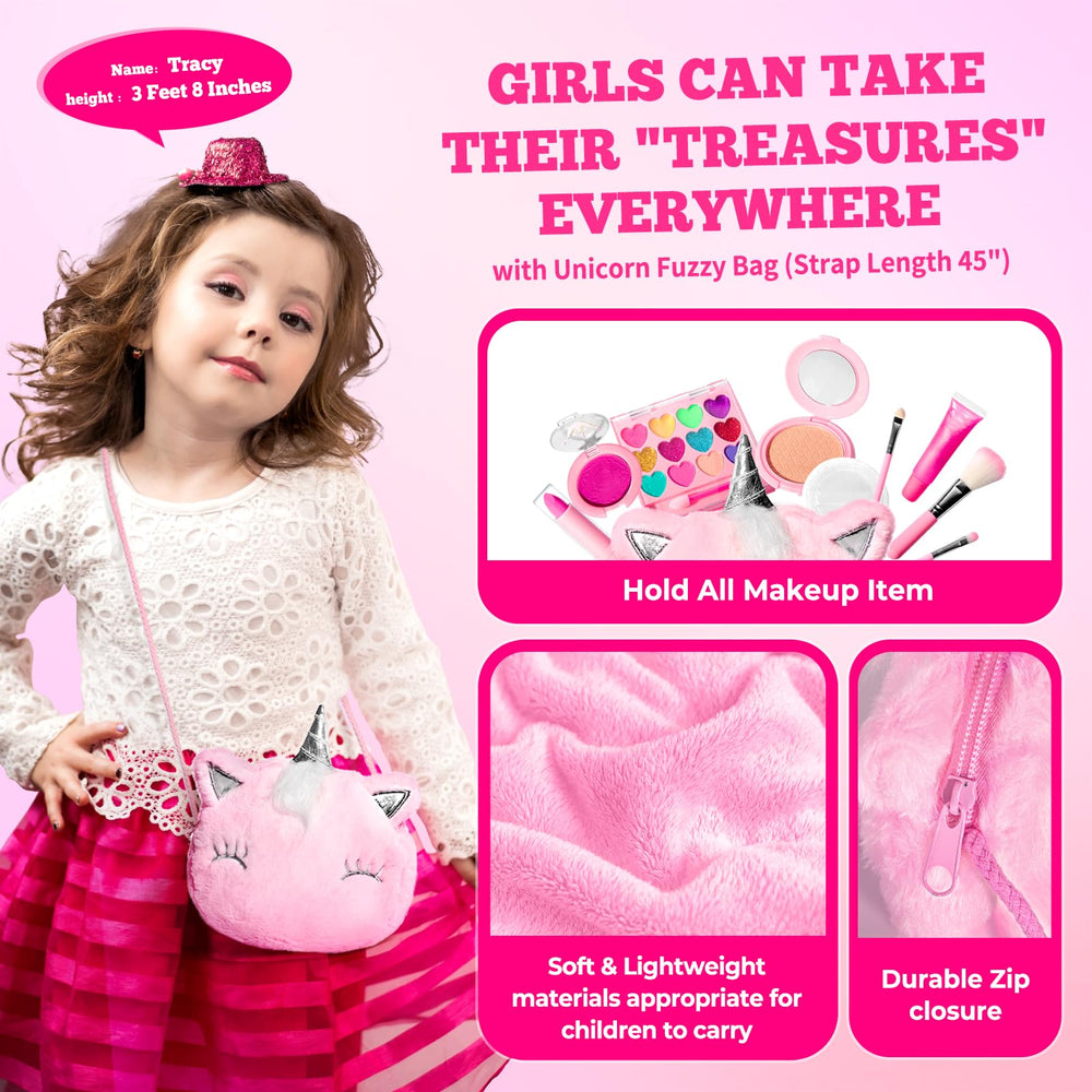 ULOVEME washable makeup set, easy cleanup after creative dress-up sessions