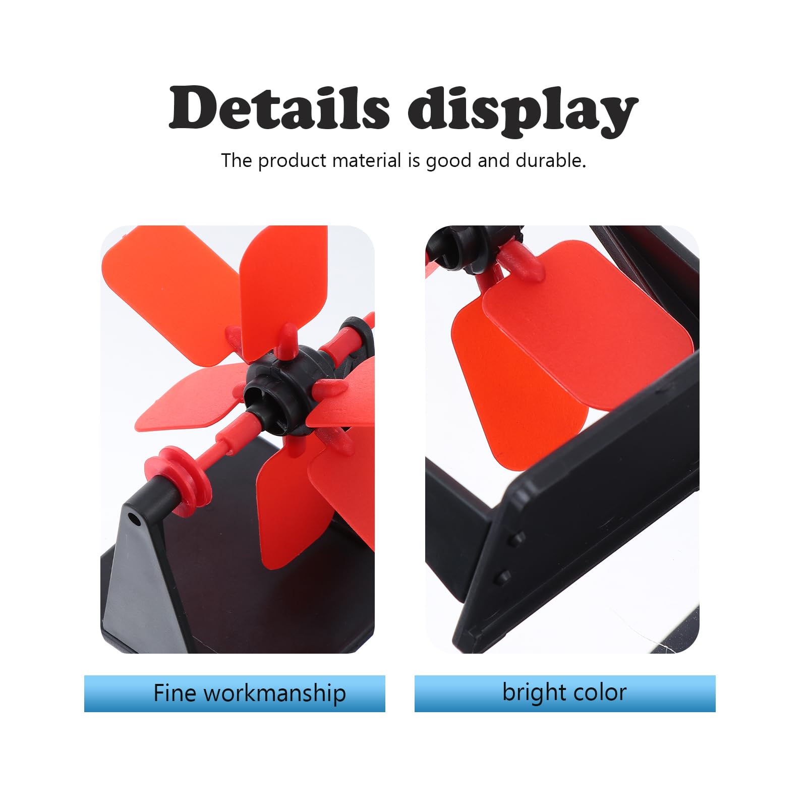 ULTECHNOVO water wheel impeller blades rotate smoothly for demonstrations.