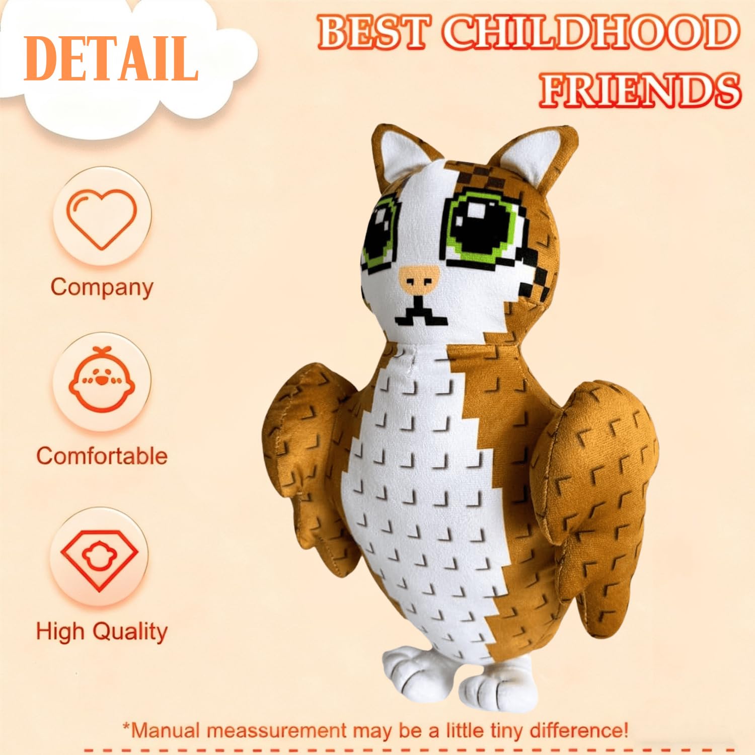 ULTHOOL Brainrot plush, whimsical design for collectors and fans.