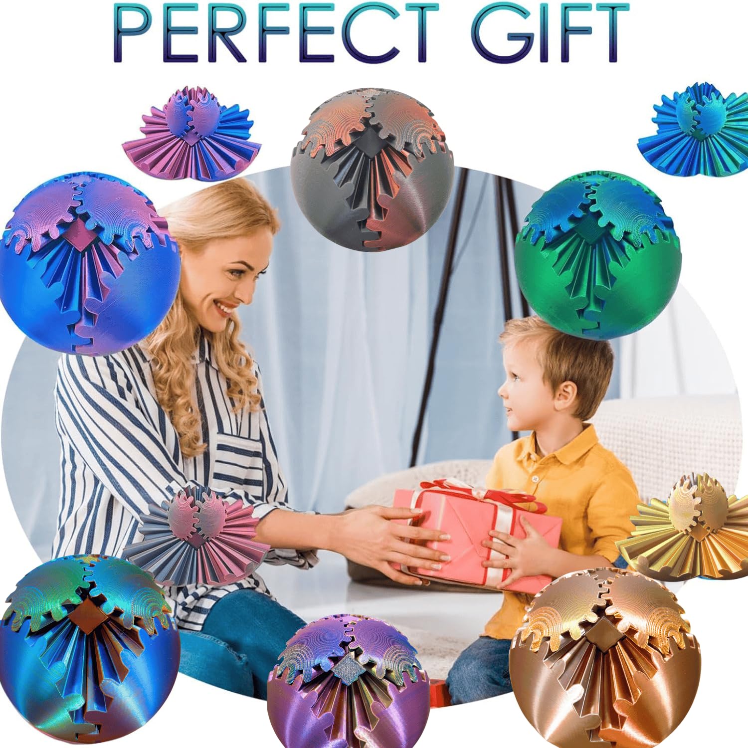 ULTHOOL Gear Ball gift idea for tech lovers and enthusiasts