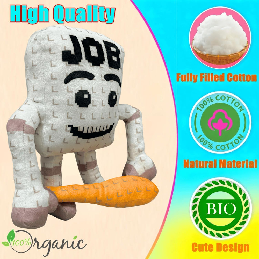 ULTHOOL Brainrot plush side view ideal for shelf presentation.