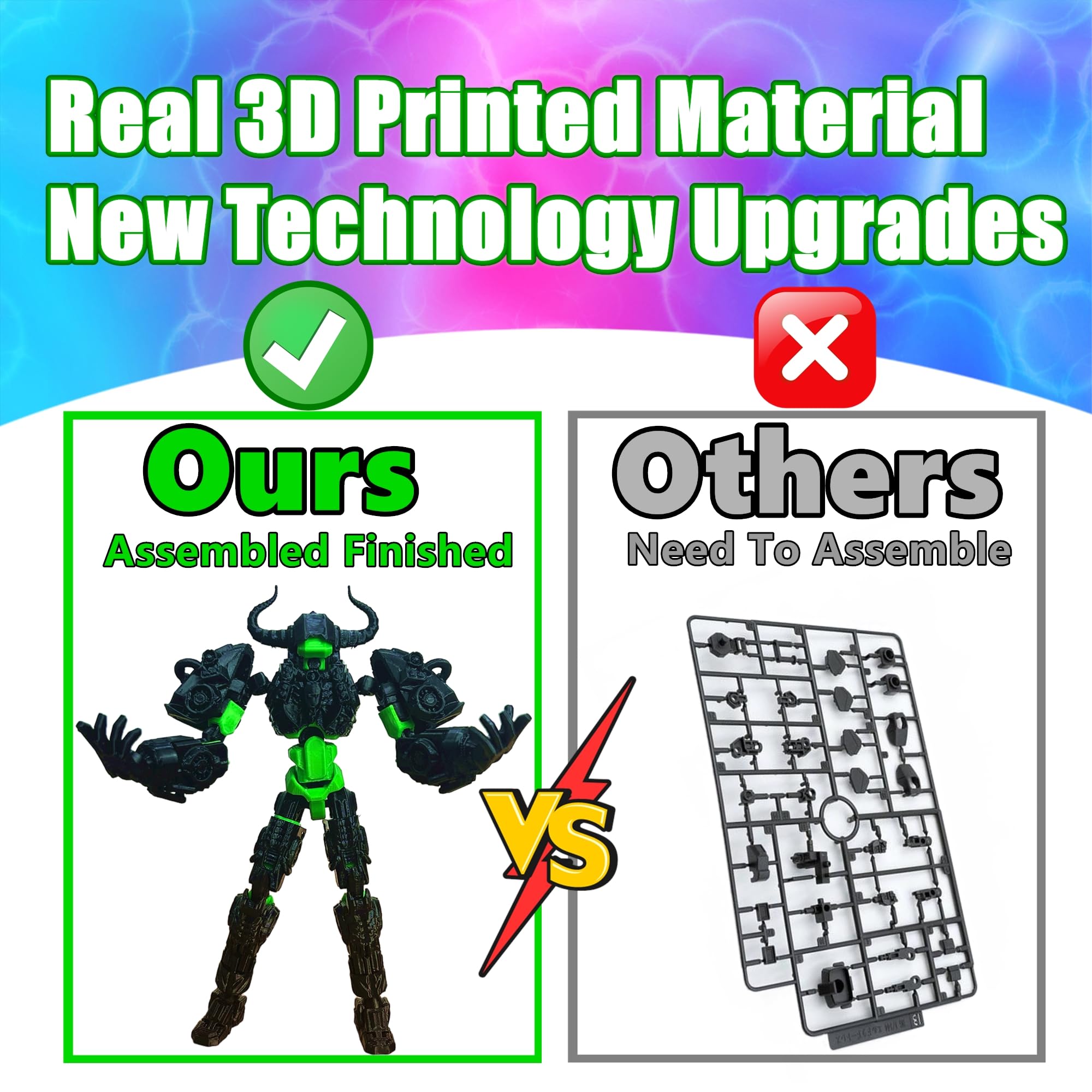 ULTHOOL Titan 13 accessories pack with interchangeable hands and weapons for customization