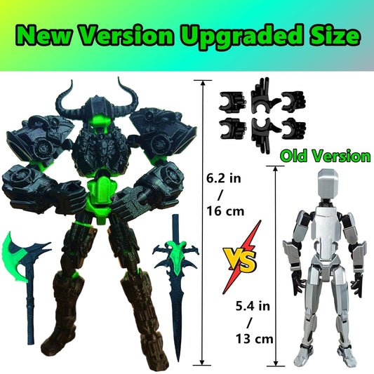 ULTHOOL Titan 13 fully articulated joints enable dynamic scenes and creative storytelling