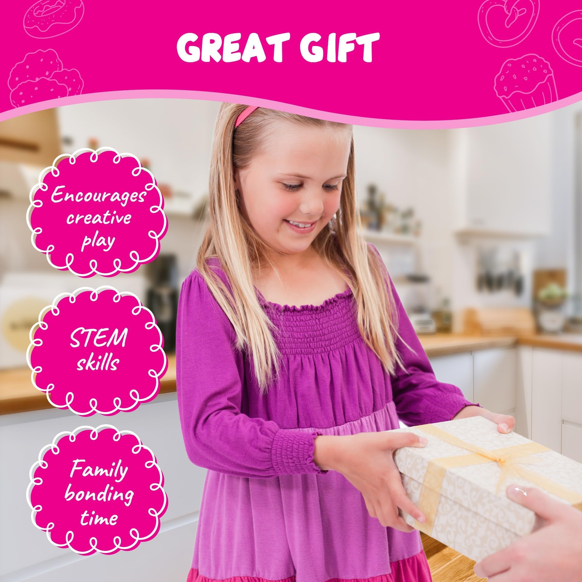 Ultimate Easy Bake Oven mixes: non-perishable flavor packets for beginner bakers.