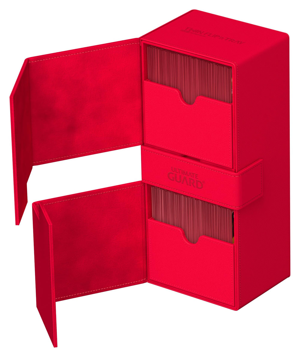 Ultimate Guard 266-plus deck case open design for fast loading.