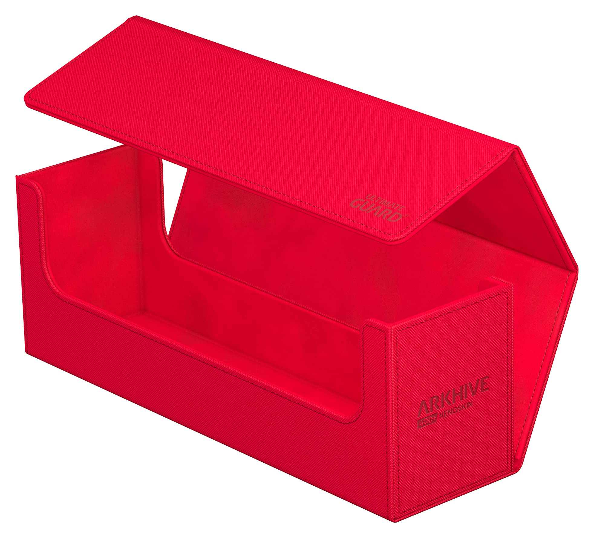 Ultimate Guard Arkhive 400+ magnetic closure demonstrates secure transport.