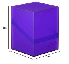 Ultimate Guard Boulder 100+ Amethyst modular design enabling seamless stacking with other cases